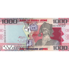 P30a Sierra Leone - 1000 Leones Year 2010